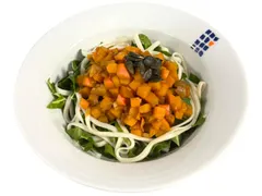 Mangold Udon mit Kürbis,