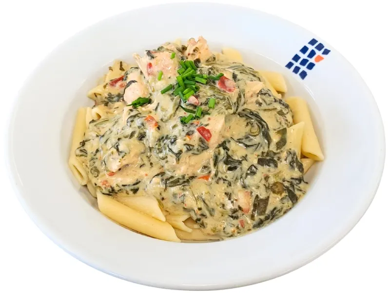 Penne mit Hähnchenstreifen