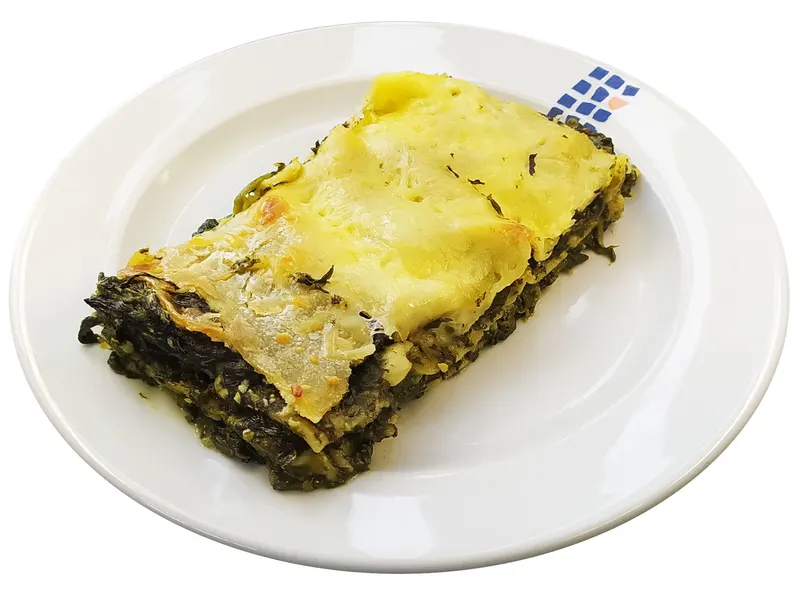 Feine Spinatlasagne